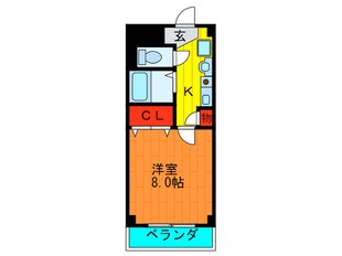 フレグランス白鳩の物件間取画像